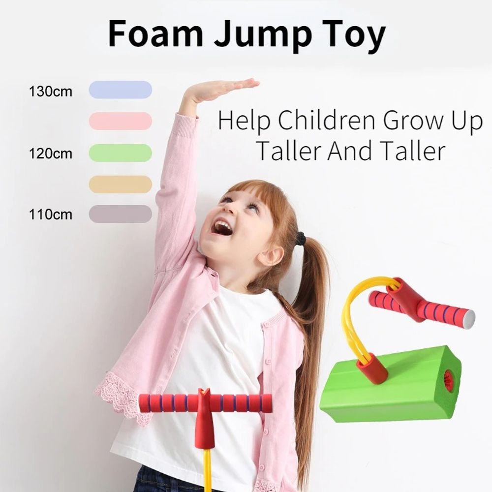 Antiskid Foam Jumper Outdoor Training Pogo Stick Sports Kids Bounce Toys 