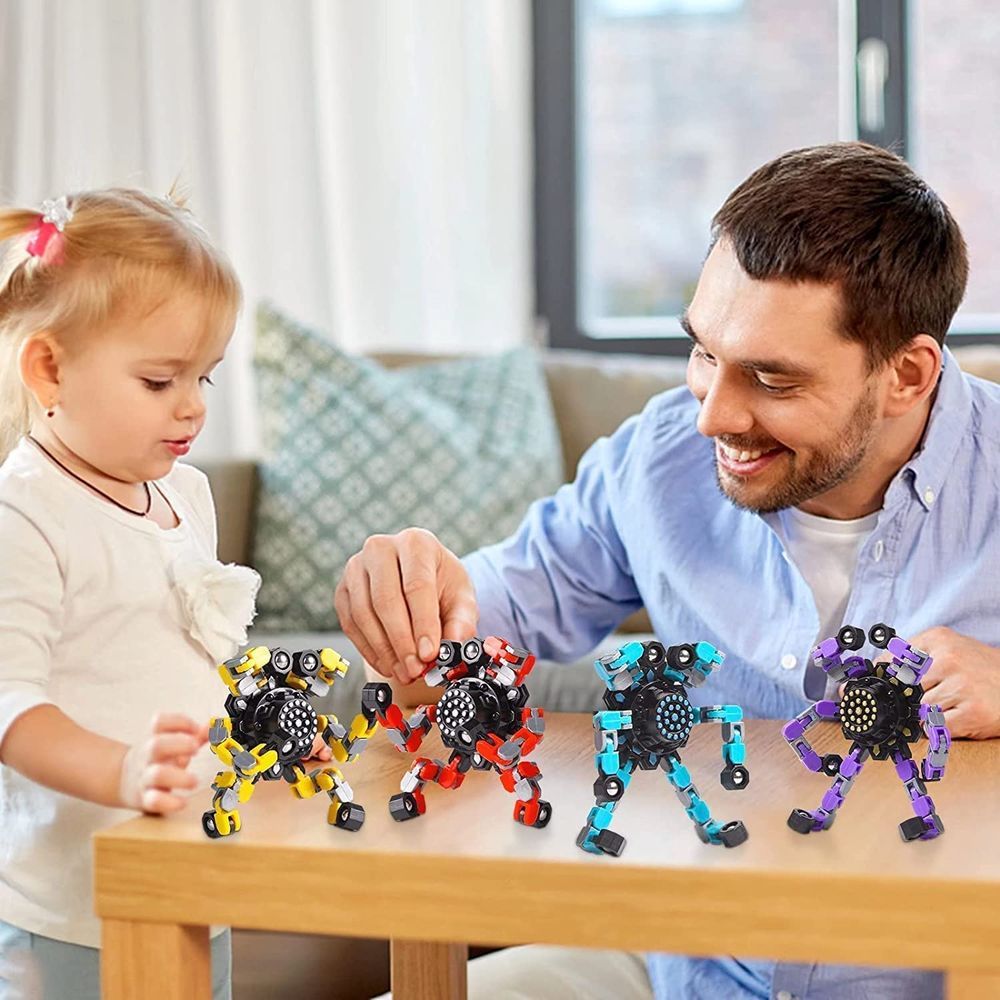 Fingertip Gyroscope Toys For Autism Child Delicate Alloy Gyro Fidget Spinner 