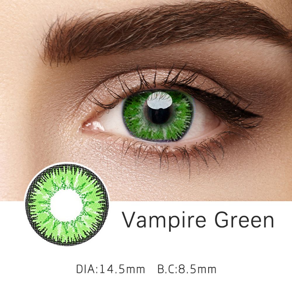 Vampire Series-1Pair Halloween Colored lenses Anime Cosplay Lenses  Yearly｜Shop All｜Top Trending｜Weekly Best Sellers｜Cosmetics｜O2 GIRL