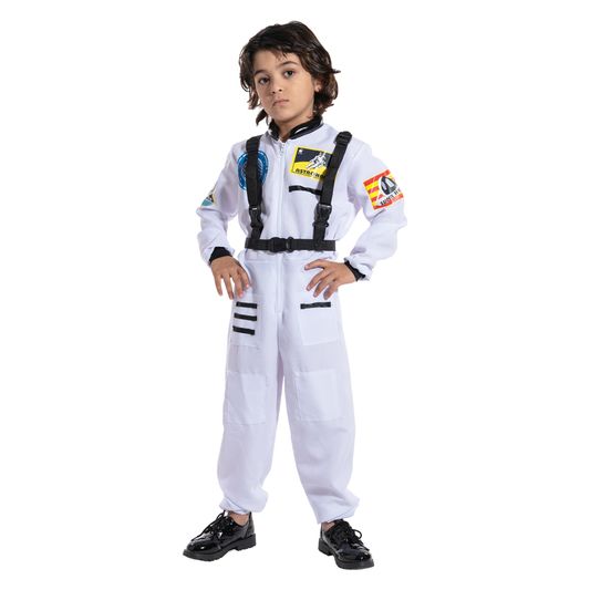 Funny Cosplay Party EraSpooky Men’s Astronaut Costume Spaceman Suit Halloween Adult Costumes for Men 